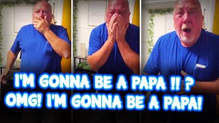 I&#39;m Gonna be a Papa!? OMG! I&#39;m Gonna be a PAPA!! | Touching pregnancy Reactions