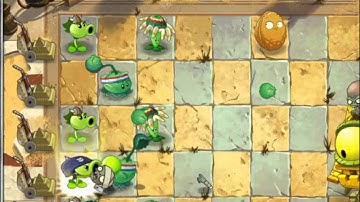 Plants vs. Zombies 2 - Ancient Egypt Day 25 (Zombot Sphinx-inator) Walkthrough