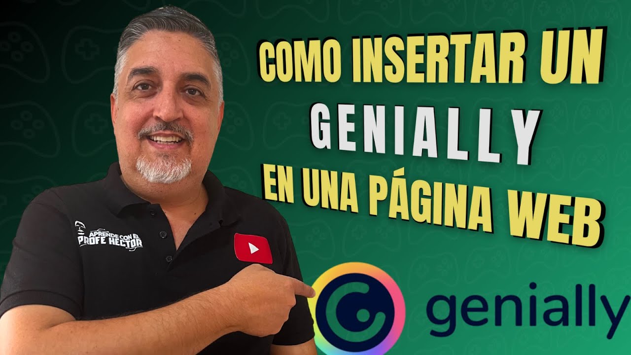 🛑Cómo insertar un GENIALLY GRATIS en UNA PÁGINA WEB de Google sites # ...
