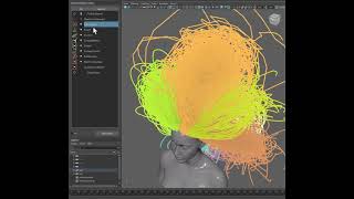 Ornatrix Maya V5 preview: Hair group meshing