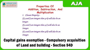 Closure Property of Whole Numbers over Addition and Multiplication || Standard 6 || Mathematics