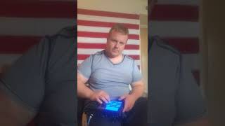 Laying Down A Swing Jazz Drum Loop For Live Performance.