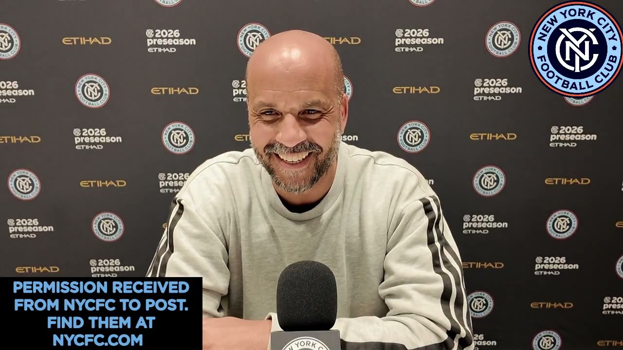 NYCFC Head Coach Pascal Jansen Preseason Press Conference 1-22-26