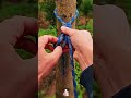 Tutorial on tying methods of emergency escape knots that are particularly safe and firm 🪢🚒