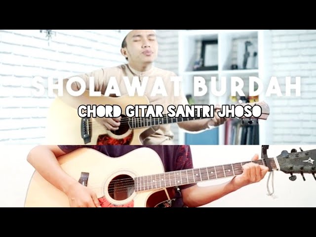 CHORD SIMPEL SHOLAWAT BURDAH VERSI AL HIDMAH || SANTRI NJOSO class=