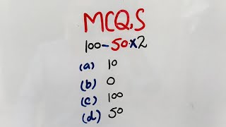 mathematics mcqs test for genius💪💪💪.#mathpuzzle #mathstricks #mathproblem #testandlearn #mathematics