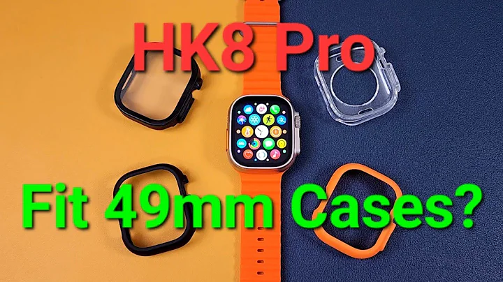Can KIWITIME HK8 Pro Ultra Smart watch Fit 49mm Original Protective Case? IWO Watch Ultra Series