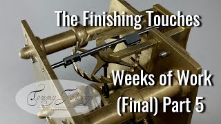 18th Century Dial Clock Restoration - FINAL TOUCHES - Weeks of Work Part 5 screenshot 5