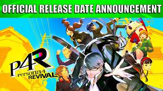 Sega & Atlus FINALLY Gives An OFFICIAL RELEASE DATE For Persona 4 Revival