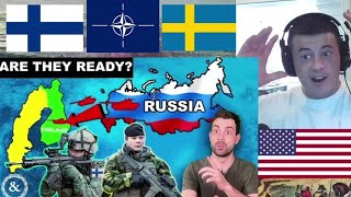 American Reacts NATO Are Finland and Sweden Military Ready For War with Russia?