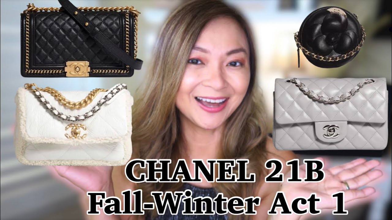 Chanel Flap Bag With Top Handle For Fall Winter 2021 Collection