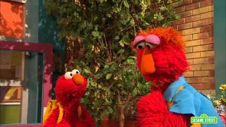 Elmo has trouble saying good-bye when louie drops him off at school.
and use a new strategy to make drop-off time easier. for more
information che...