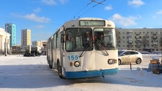 Троллейбус Екатеринбурга Зиу-682Г [Г00] Борт. №155 Маршрут №31 На Кольце 
