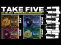 Take Five - DJ Delta&#39;s Turntable Arrangement