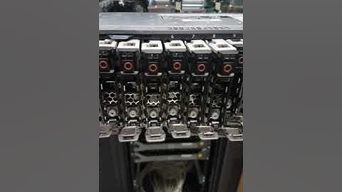 Dell PowerEdge R730XD backplane replacement
