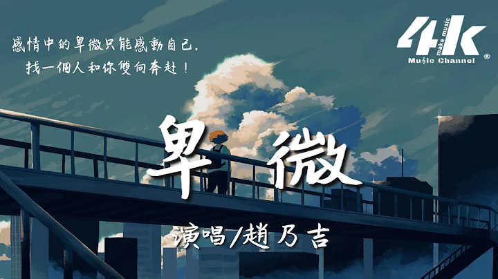 赵乃吉 - 卑微‘有没有一句话能概括，我可以对你卑微到什么程度。’【高音质|动态歌词Lyrics】♫ - 天天要闻