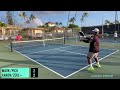 Morning Kine Pickleball | Men’s Doubles, Mark/Pico vs Aaron/Zeke | O’ahu, HI