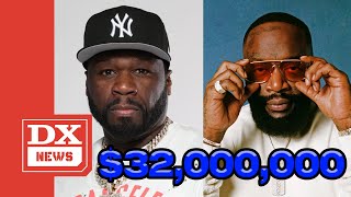 50 Cent Gets Rare $32,000,000 Legal Loss After Accusing Lawyer of Conflict of Interest w\/ Rick Ross