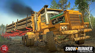 SnowRunner: Pacific P16 LOGGING in British Columbia! NEW Season 10 DLC GAMEPLAY!