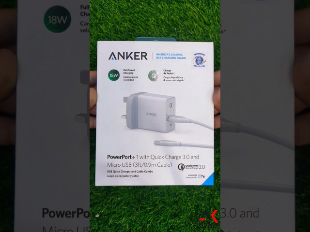 Anker PowerPort+1 with Quick Charge 3.0 and Micro USB | Anker Charger | Anker Adapter | #anker #usb