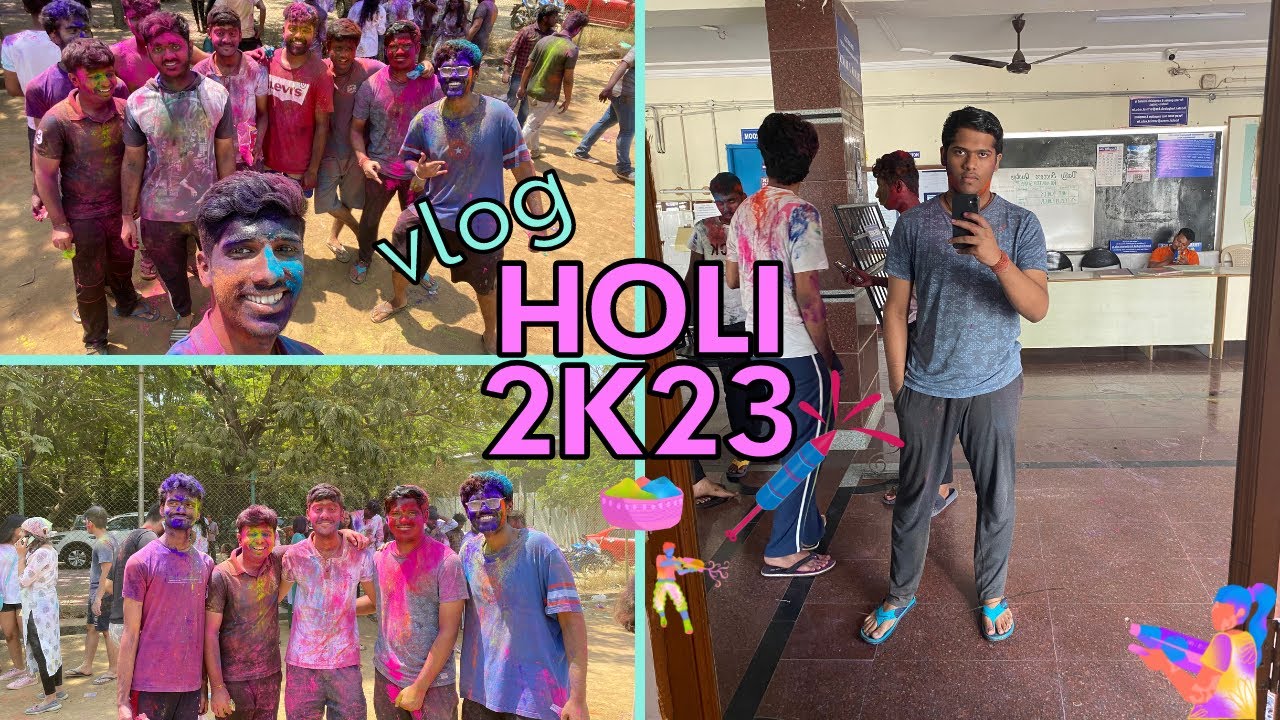 Holi Celebrations🎨 2k23 at SRM University