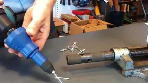 Hướng dẫn sử dụng đầu rút đinh tán, đinh rút đa năng gắn khoan siêu tiện lợi