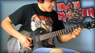Iron Maiden - Wasted years guitar cover