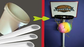 DIY Basketball Ring for Kids