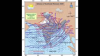Monsoon Update.. मॉनसून पहुंचा पहाड़ी राज्यों में कई राज्यों में व्यापक बारिश।