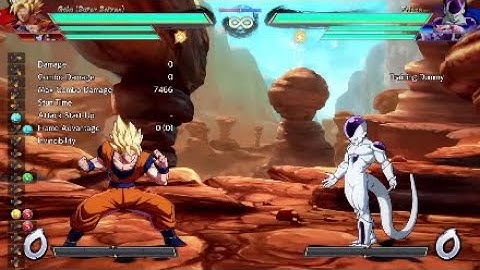NEW Goku SSJ midscreen combo