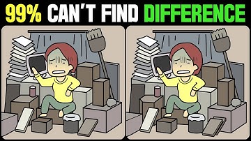 Spot The Difference : Only Genius Find Differences [ Find The Difference #134 ]