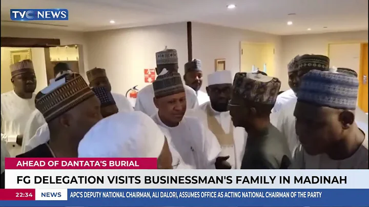 Ahead Of Dantata's Burial: FG Delegation Visits Businessman's Family In Medina