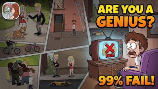 Brain Over- Genius IQ Test|| Tricky Puzzle Game|| Part 1|| All Levels|| Walkthrough, Gameplay|| screenshot 4