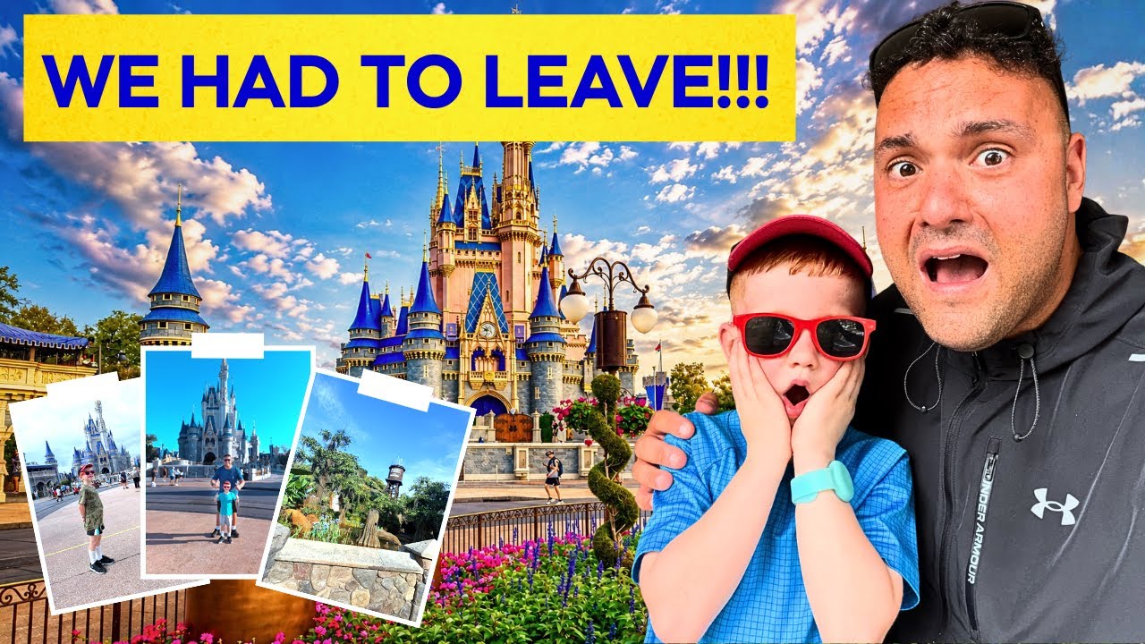 We had to leave Disney World early... here is why | Disney World Vlog