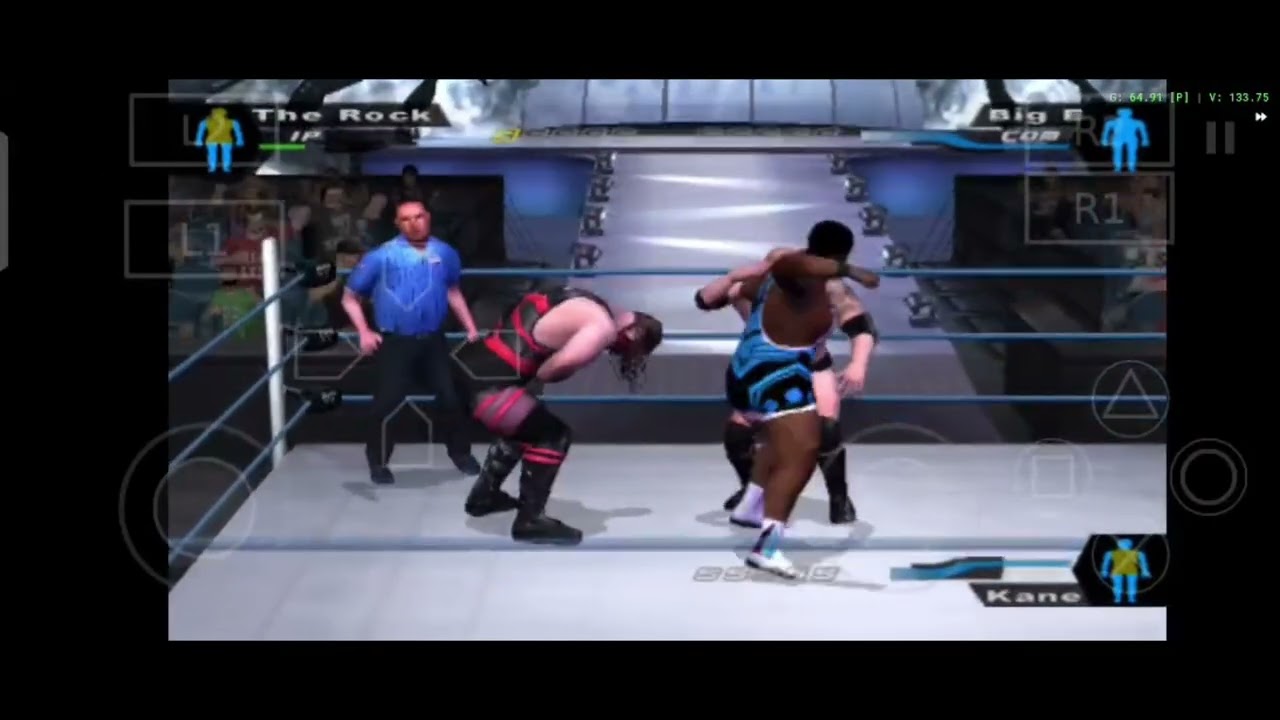 [Ngabulin Request] One On Two The Rock vs Random | Difficult Smackdown | Hctp Mod