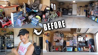 MASSIVE Garage CleanOut + DIY Installations! (Realistic Results) ✨ | HOUSE WERK