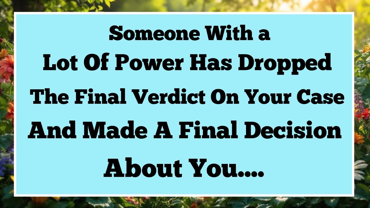 ✝️SOMEONE WITH A LOT OF POWER HAS...