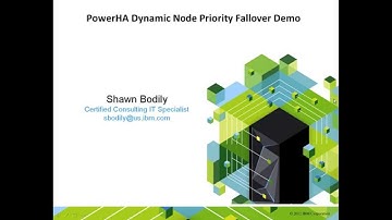 PowerHA Dynamic Node Priority Fallover Demo