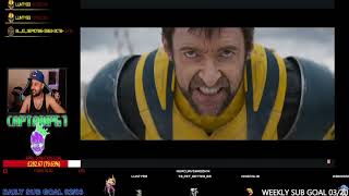 DEADPOOL AND WOLVERINE TRAILER LIVE REACTION