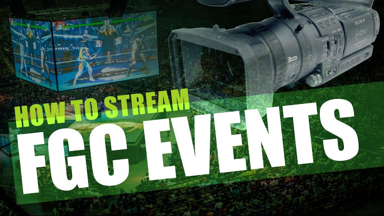 How To Stream Fighting Game Tournaments YouTube