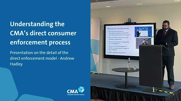 The detail: the CMA direct enforcement model