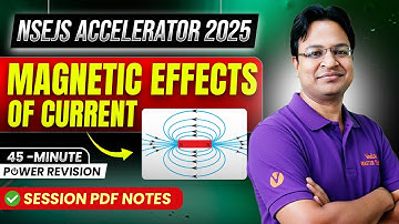 Magnetics effects of Current Quick Revision ⚡| NSEJS 2025 Physics Accelerator | 8th-10th Class