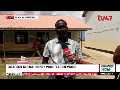 Chaguzi Ndogo 2025 Wadi Ya Chewani 