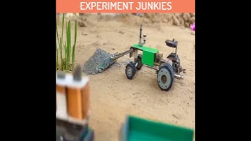 DIY train machine motor in train engine | Science project CNC Train machine | experiment junkies