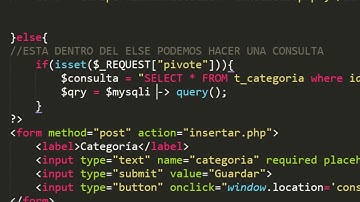 Editar Registros PHP