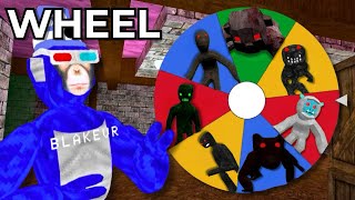 Big Scary, but a Wheel Chooses the Level…