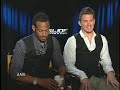 CHANNING TATUM AND MARLON WAYANS GI JOE ANS INTERVIEW