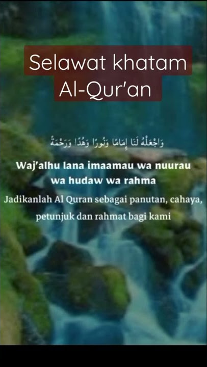 selawat khatam Al-Qur'an