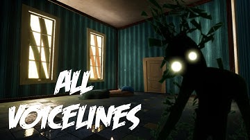 The Thing/Shadow Man All Voicelines-Hello Neighbor