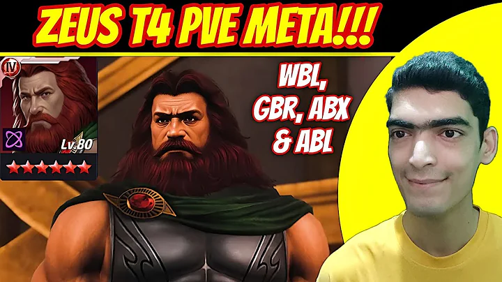 Zeus TIER-4 ⚡ WBL, GBR, ABX & ABL Meta!!! | Marvel Future Fight